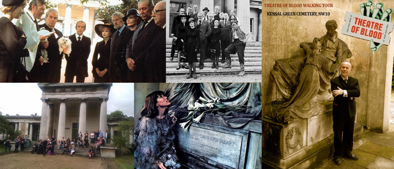 Theatre of Blood Locations Guide: Vincent Price's London Horror Classic 4 Theatre of Blood - 4 KENSAL GREEN