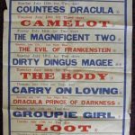 Trip To The Local Horror Cinema, Circa 1970 6 Plaza Newent cinema poster circa 1970