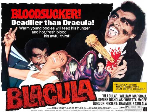 Why We Love Dracula: A History Of Vampire Films 3 William Marshall played the tile role in Blacula and its sequel.