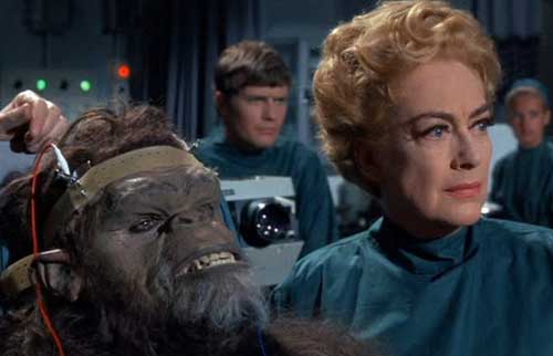 Joan Crawford in Trog (1970)