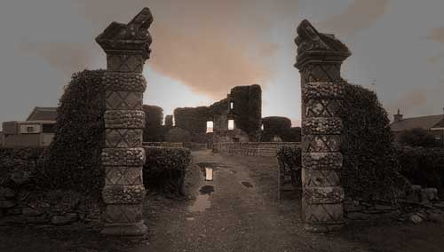 Haunted Baldoon Castle in Dumfries Galloway