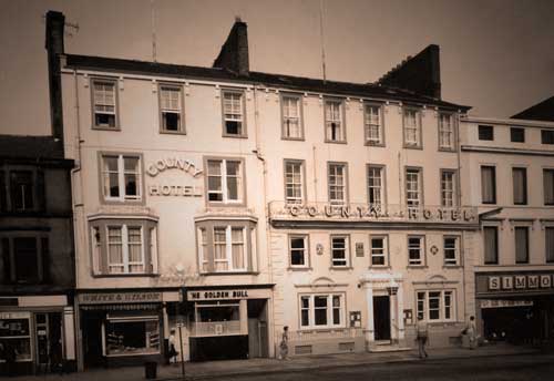 Haunted County Hotel, High Street. Dumfries