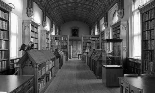 M.R. James was once locked in Corpus Christi Library overnight