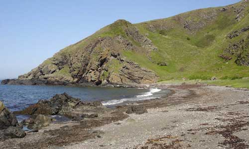 Sawney Bean's beach at Lendelfoot in Ayshire