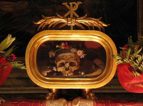 St Valentine Relic