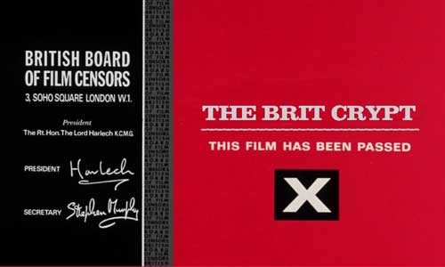 Censored! The Tale Of Britain’s X Certificate
