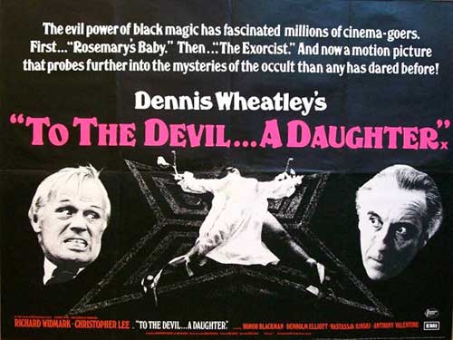 To the Devil a Daughter Poster