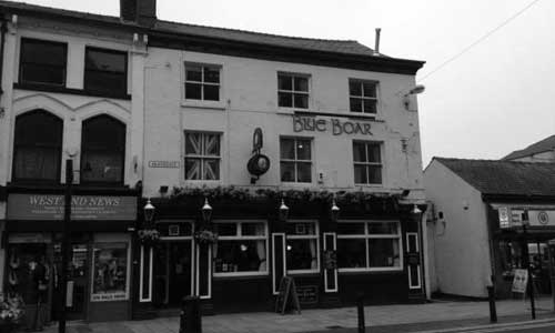 Bolton: 5 Haunted Places to Visit 2 Blue Boar, Deansgate