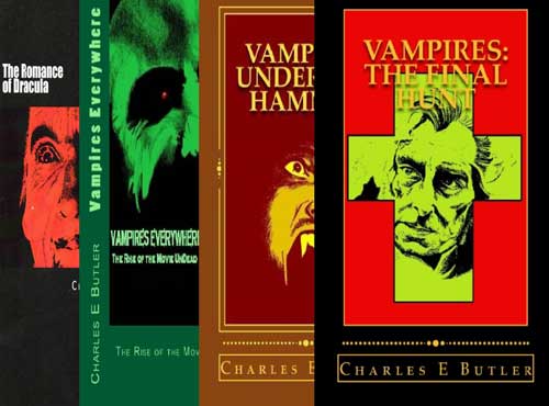 Charles E. Butler's vampire books are available from Amazon