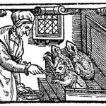 Elizabeth Stile Witch of Windsor, feeds her familiars