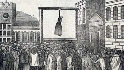 Execution of Catherine Wilson