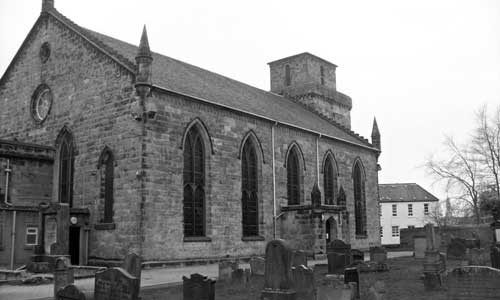 The old Kirk in Kirkcaldy