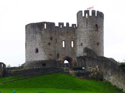 The castle keep on the side where Dorothy has been sighted