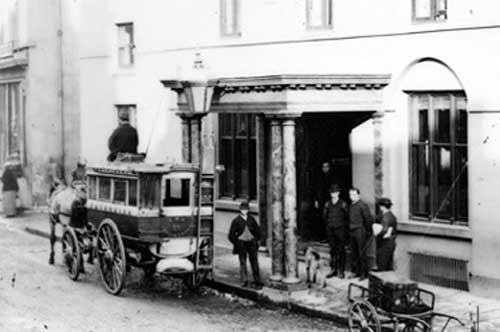 The former Mackworth Arms in Swansea before it was demolished