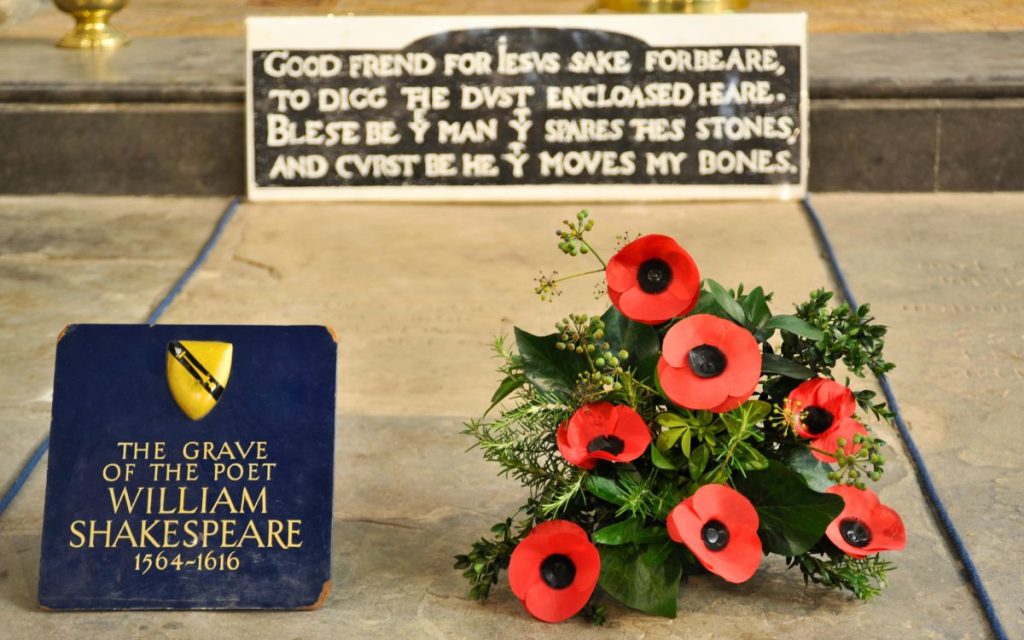 William Shakespeare's Grave