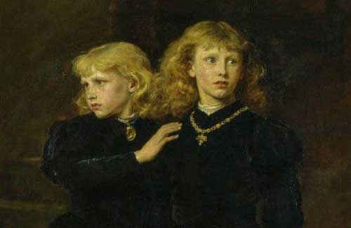 The Two Princes Edward and Richard in the Tower, 1483 by Sir John Everett Millais, 1878