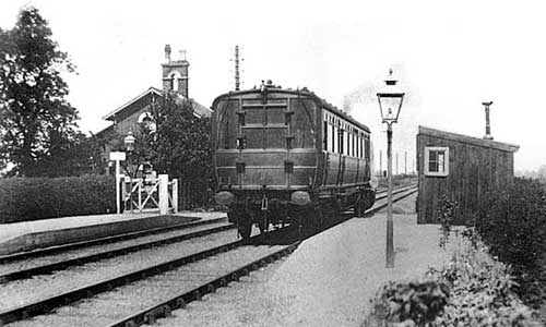 Utterby Halt 1930s, LH DAVIES reveals ghost trains and the Haunted Lincolnshire railways 
