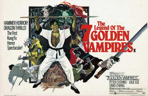 Legend of the Seven Golden Vampires 1974 REVIEW