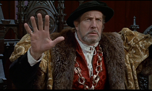 Vincent Price as magistrate Lord Edward Whitman in Cry of the Banshee