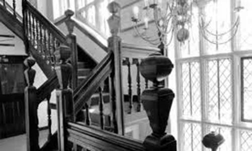 Mary, Queen of Scots' ghost has been seen on the staircase at Talbot Hotel, Oundle