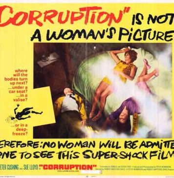 Corruption 1968 Poster