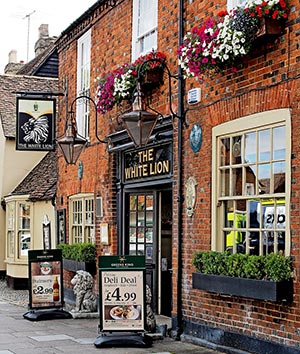 White Lion Public House in Stevenage