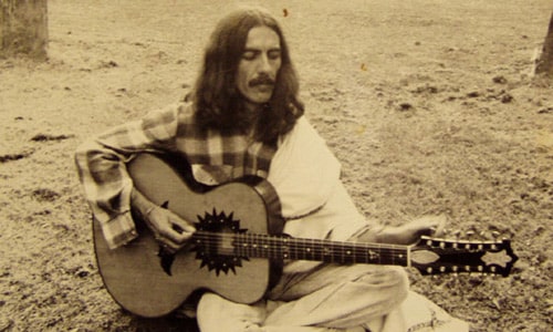 George Harrison saw a ghost