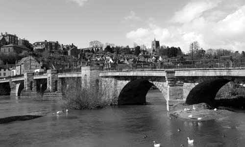 Bridgnorth in Shropshire