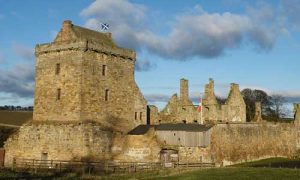 Haunted Balgonie Castle in Fife, Scotland 2