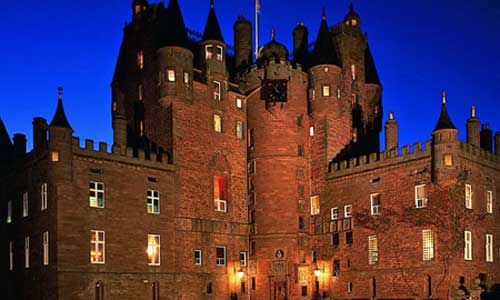 Haunted Glamis Castle in Scotland has at least nine ghosts