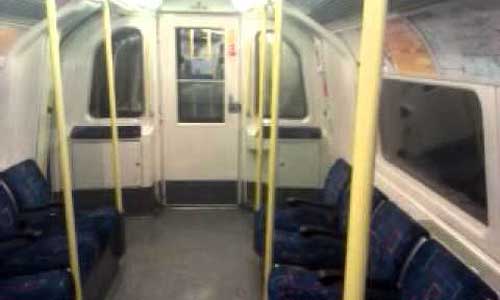 Haunted London Tube Train