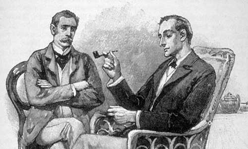 Sherlock Holmes and Dr Watson