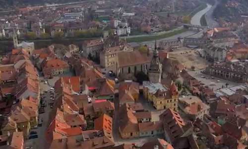 Sighisoara in Romania - the birthplace of Vlad the Impaler!