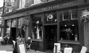 The Flask, Hampstead - one of many haunted London pubs