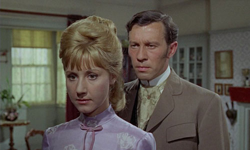 John Carson with Diane Clare in Plague of the Zombies