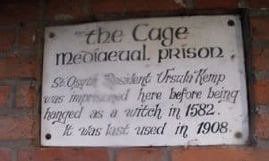 What evil lurks inside the haunted St Osyth Witches Cage in Essex? 2