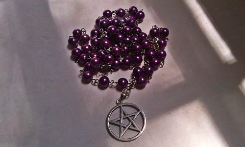witch's rosary witches rosary