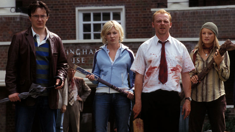 Shaun of the Dead 2004 REVIEW 2 Shaun of the Dead is a cricket bat smashing blast!