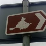Pendle Hill Witches Guide Sign