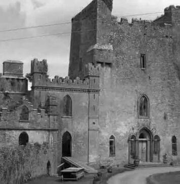 Leap Castle in County Offaly