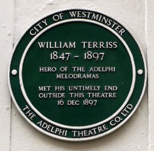 William Terriss Sign