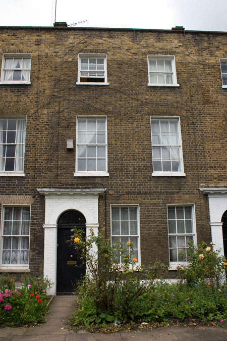 Stockwell Ghosts: Eddie Brazil's former haunted childhood home in Stockwell, London.