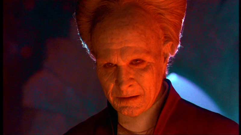 Gary Oldman donned a different look as the Count in Bram Stoker's Dracula (1992)