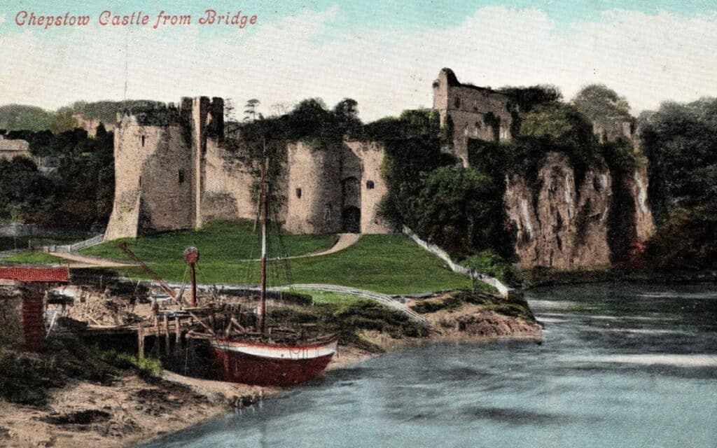 Chepstow Castle Postcard