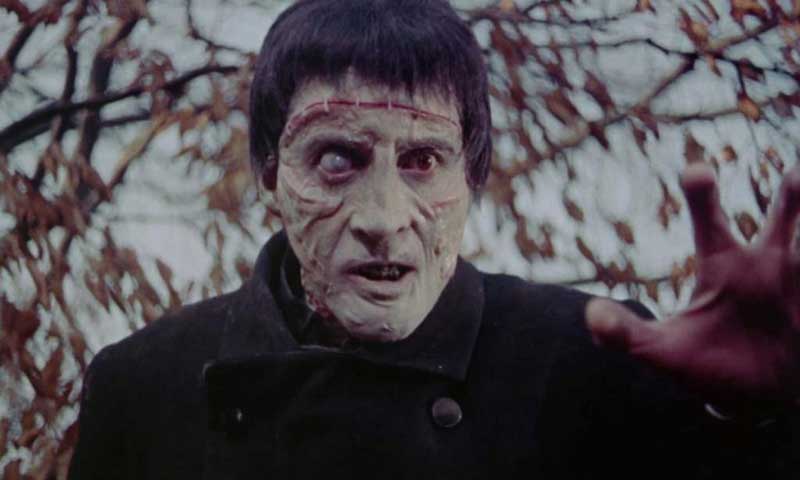 Christopher Lee as The Creature in Curse of Frankenstein 1957