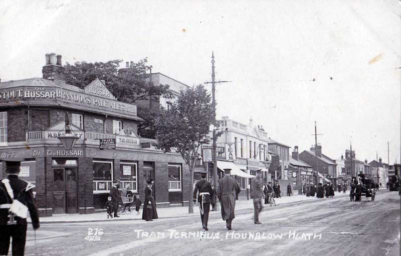 Haunted Hussar Pub in Hounslow.