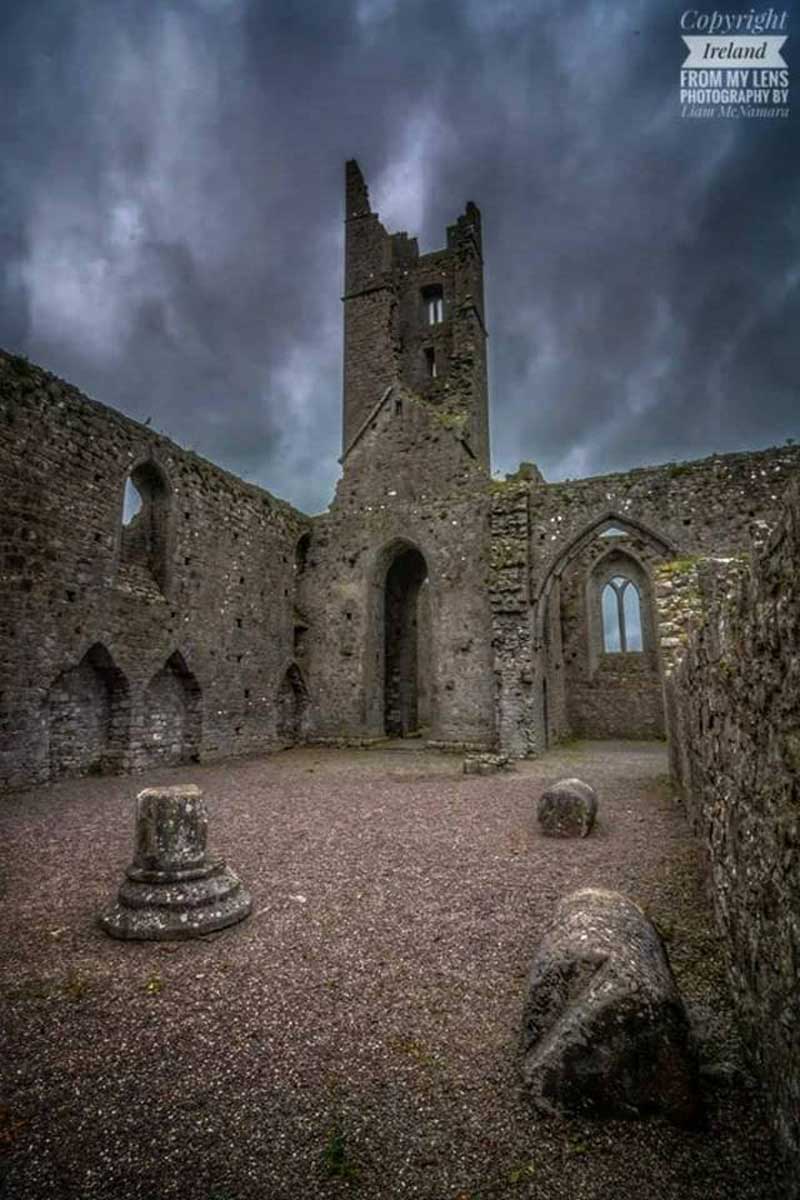 Spooky Ireland Photos From The Lense of Liam McNamara 1 Kilmallock Priory by Liam McNamara