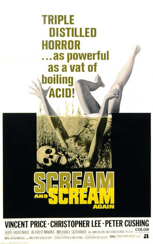 Scream and Scream Again poster