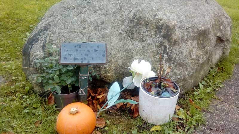 The witches grave in Woodplumpton, Lancashire