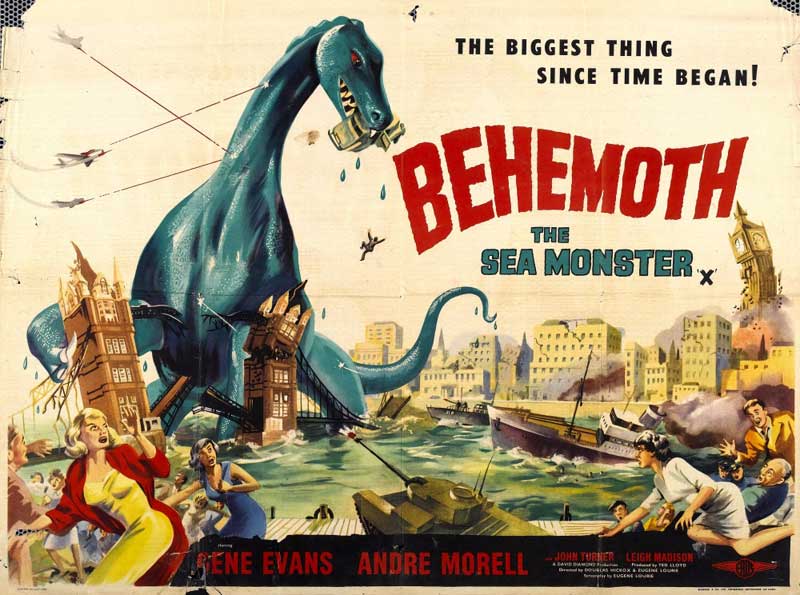 Behemoth the Sea Monster, British Giant Monster Movies
